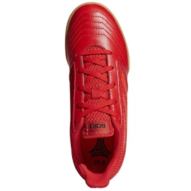 Chaussures indoor adidas Predator 19.4 In Sala Jr CM8552 multicolore rouge 2