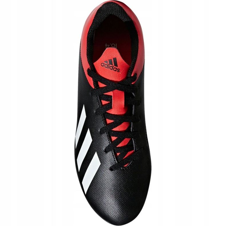 Chaussures de foot Adidas X 18.4 FxG Jr BB9378 noir noir 1