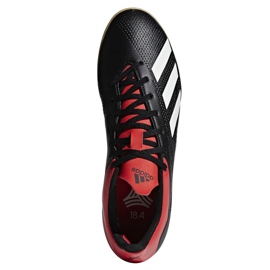 Chaussures d'intérieur adidas X 18.4 In M BB9405 noir noir 2