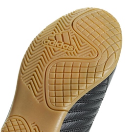 Chaussures d'intérieur adidas X 18.4 In Jr B9409 le noir le noir 4