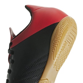 Chaussures d'intérieur adidas X 18.4 In Jr B9409 le noir le noir 5