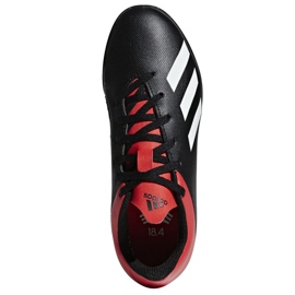 Chaussures de foot Adidas X 18.4 Tf Jr BB9416 noir noir 2