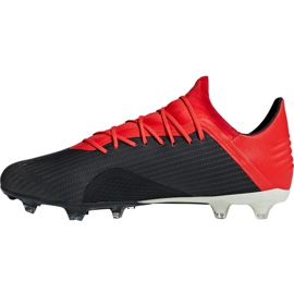 Chaussures de foot Adidas X 18.2 Fg M BB9362 noir noir 2