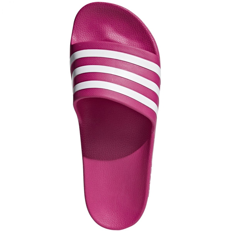 Chaussons Adidas Adilette Aqua F35536 rouge multicolore 1
