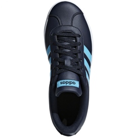 Chaussures adidas Vl Court 2.0 K Jr B75695 bleu bleu marin 1