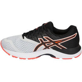 Chaussures de course Asics Gel Pulse 10 M 1011A007-020 blanche le noir orange 1 Chaussures de course Asics Gel Pulse 10 M 1011A007-020 blanche le noir orange 1