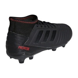 Chaussures de foot Adidas Predator 19.3 Jr D98003 multicolore le noir 2