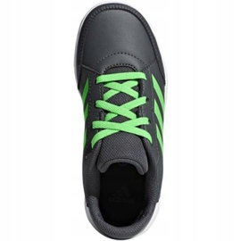Chaussures Adidas AltaSport Jr D96868 gris vert 1