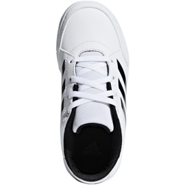 Chaussures Adidas AltaSport K Jr D96872 blanche 1 Chaussures Adidas AltaSport K Jr D96872 blanche 1