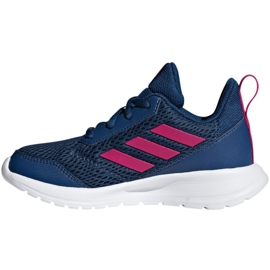 Chaussures Adidas AltaRun K Jr BD7619 bleu marin 1