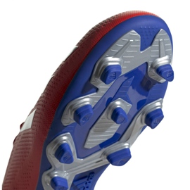 Chaussures de foot Adidas X 18.4 Fg M BB9376 rouge multicolore 5