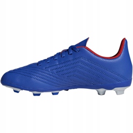Chaussures de foot Adidas Predator 19.4 FxG Jr CM8540 multicolore bleu 1