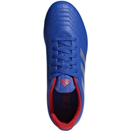 Chaussures de foot Adidas Predator 19.4 FxG Jr CM8540 multicolore bleu 2