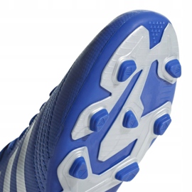 Chaussures de foot Adidas Predator 19.4 FxG Jr CM8540 multicolore bleu 5