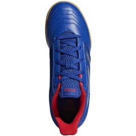 Chaussures indoor adidas Predator 19.4 In Sala Jr CM8551 bleu bleu 2