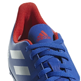 Chaussures de foot Adidas Predator 19.4 Tf Jr CM8556 multicolore bleu 5