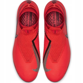 Nike Phantom Vsn Elite Df Fg M AO3262-600 chaussures de football rouge rouge 1