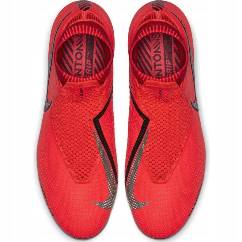Nike Phantom Vsn Elite Df Fg M AO3262-600 chaussures de football rouge rouge 1