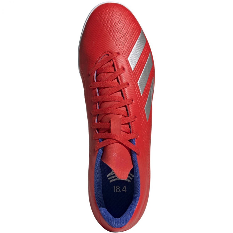 Chaussures de foot Adidas X 18.4 Tf M BB9413 multicolore rouge 1