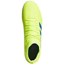 Chaussures de football Adidas Nemeziz 18.3 Fg M BB9438 multicolore jaune 1