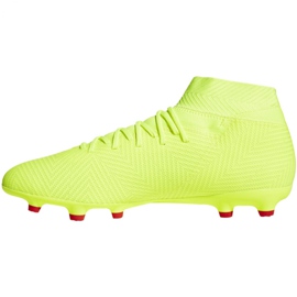 Chaussures de football Adidas Nemeziz 18.3 Fg M BB9438 multicolore jaune 2