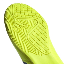 Chaussures d'intérieur adidas Nemeziz 18.4 In M BB9469 jaune jaune 5