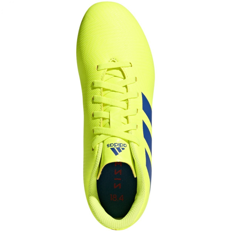 Chaussures de foot Adidas Nemeziz 18.4 FxG Jr CM8509 multicolore jaune 1 Chaussures de foot Adidas Nemeziz 18.4 FxG Jr CM8509 multicolore jaune 1