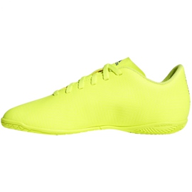 Chaussures indoor adidas Nemeziz 18.4 In Jr CM8519 jaune jaune 1