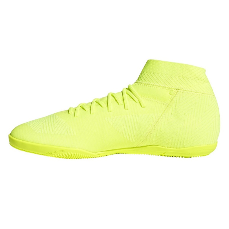Chaussures d'intérieur adidas Nemeziz 18.3 In M BB9461 jaune jaune 1