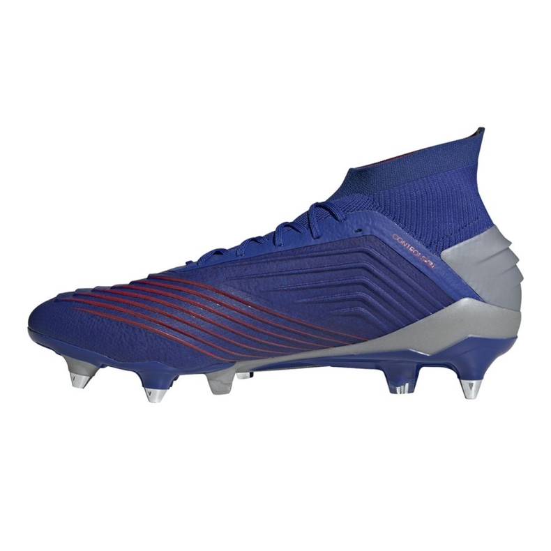 Chaussures de foot Adidas Predator 19.1 Sg M BC0312 bleu bleu 1 Chaussures de foot Adidas Predator 19.1 Sg M BC0312 bleu bleu 1