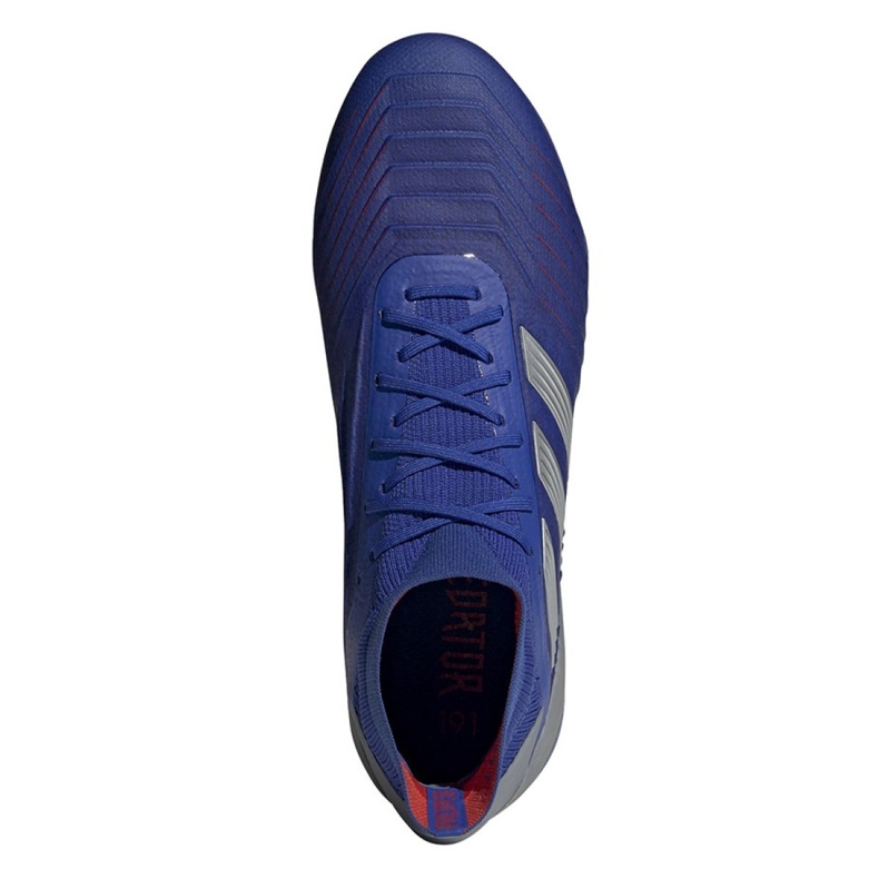 Chaussures de foot Adidas Predator 19.1 Sg M BC0312 bleu bleu 2 Chaussures de foot Adidas Predator 19.1 Sg M BC0312 bleu bleu 2