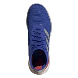 Chaussures indoor adidas Predator 19.1 Tr M BB9081 bleu bleu 2