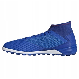 Chaussures de foot Adidas Predator 19.3 Tf M BB9084 multicolore bleu 1