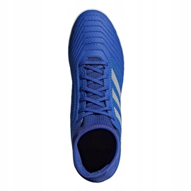 Chaussures de foot Adidas Predator 19.3 Tf M BB9084 multicolore bleu 2