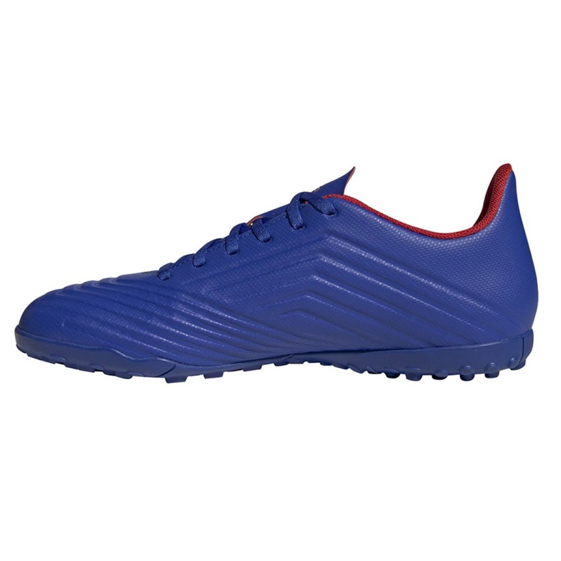 Chaussures de foot Adidas Predator 19.4 Tf M BB9085 bleu bleu 1