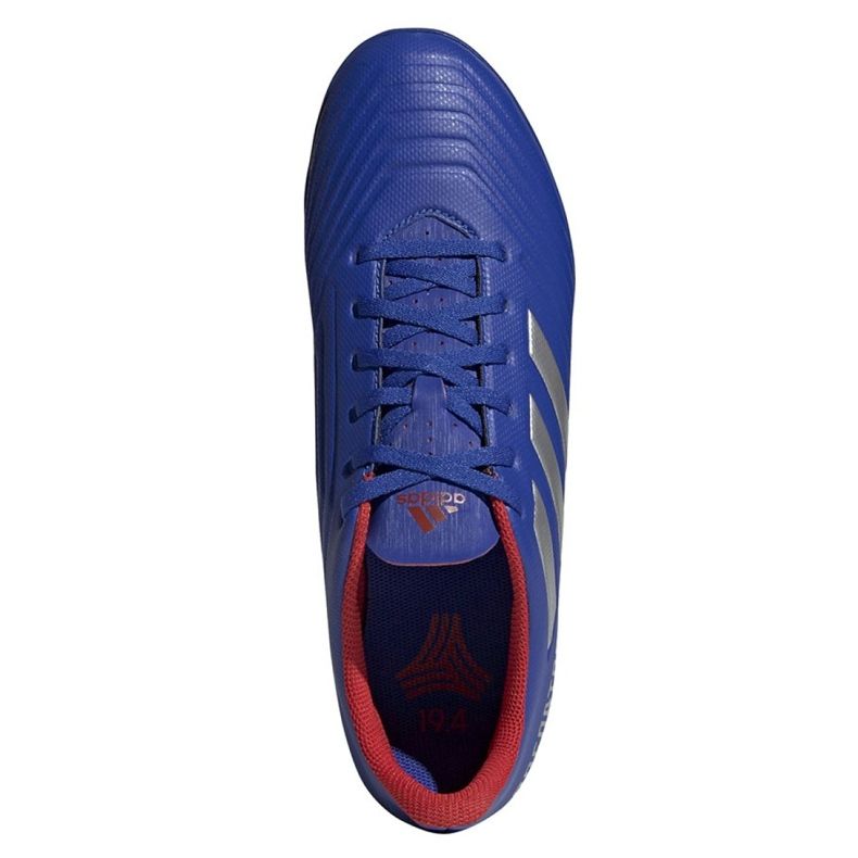Chaussures de foot Adidas Predator 19.4 Tf M BB9085 bleu bleu 2