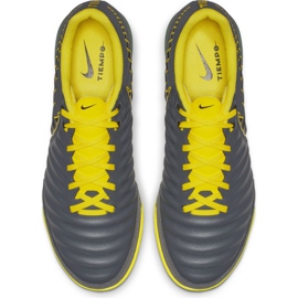 Chaussures d'intérieur Nike Tiempo Legend 7 Academy Ic M AH7244-070 noir gris 2