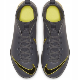 Chaussures de football Nike Mercurial Superfly X 6 Club Tf Jr AH7345-070 le noir gris 2