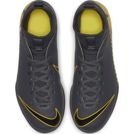 Chaussures d'intérieur Nike Mercurial Superfly X 6 Club Ic Jr AH7346-070 noir gris 2