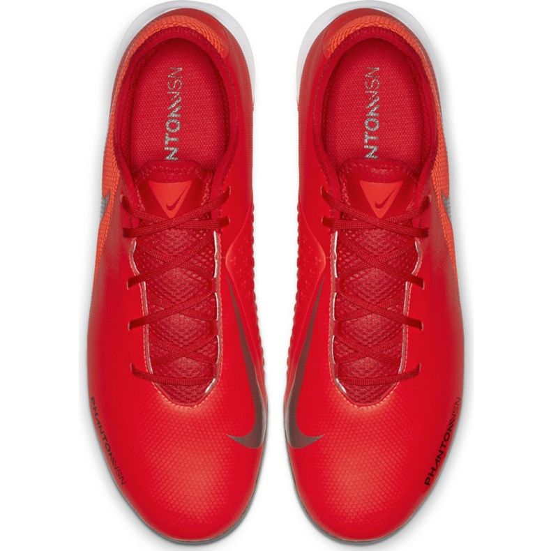 Chaussures d'intérieur Nike Phantom Vsn Academy Ic M AO3225-600 rouge rouge 1