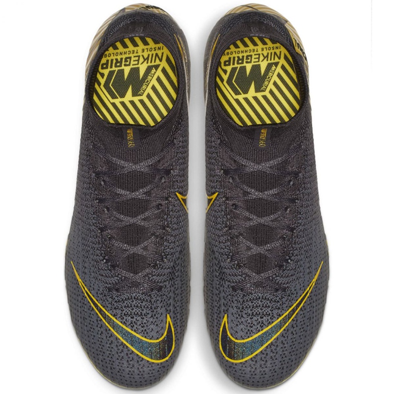 Chaussures de football Nike Mercurial Superfly 6 Elite Fg M AH7365-070 noir gris 2