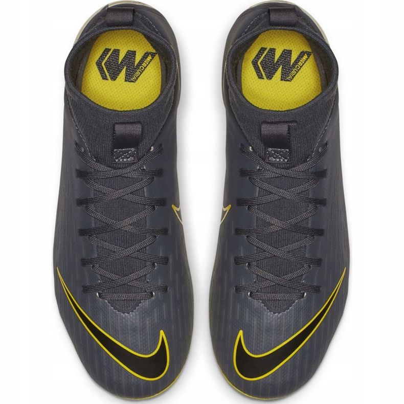 Chaussures de football Nike Mercurial Superfly 6 Academy Mg Jr AH7337-070 multicolore gris 2