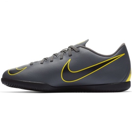 Chaussures d'intérieur Nike Mercurial Vapor X 12 Club Ic Jr AH7354-070 gris gris 1 Chaussures d'intérieur Nike Mercurial Vapor X 12 Club Ic Jr AH7354-070 gris gris 1