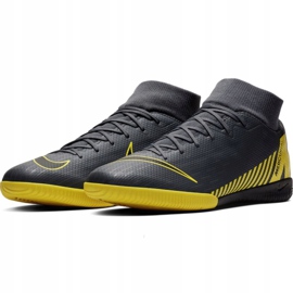 Chaussures d'intérieur Nike Mercurial Superfly 6 Academy Ic M AH7369-070 multicolore gris 4