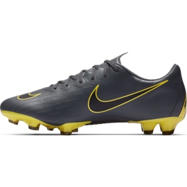 Chaussures de football Nike Mercurial Vapor 12 Pro Fg M AH7382-070 gris gris 1