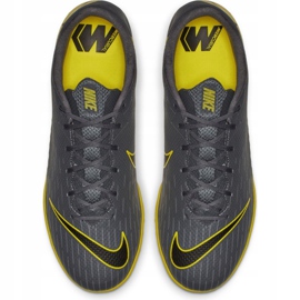 Chaussures de football Nike Mercurial Vapor X 12 Academy Tf M AH7384-070 le noir gris 2