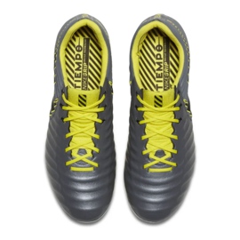 Chaussure de football Nike Tiempo Legend 7 Elite Ag Pro M AH7423-070 le noir gris 2