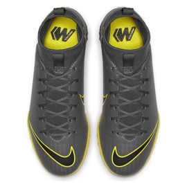 Nike Mercurial SuperflyX 6 Academy Gs Tf Jr AH7344-070 chaussures de football multicolore gris 2