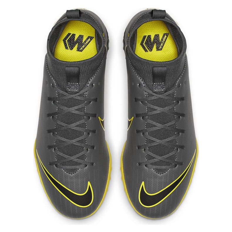 Nike Mercurial SuperflyX 6 Academy Gs Tf Jr AH7344-070 chaussures de football multicolore gris 2