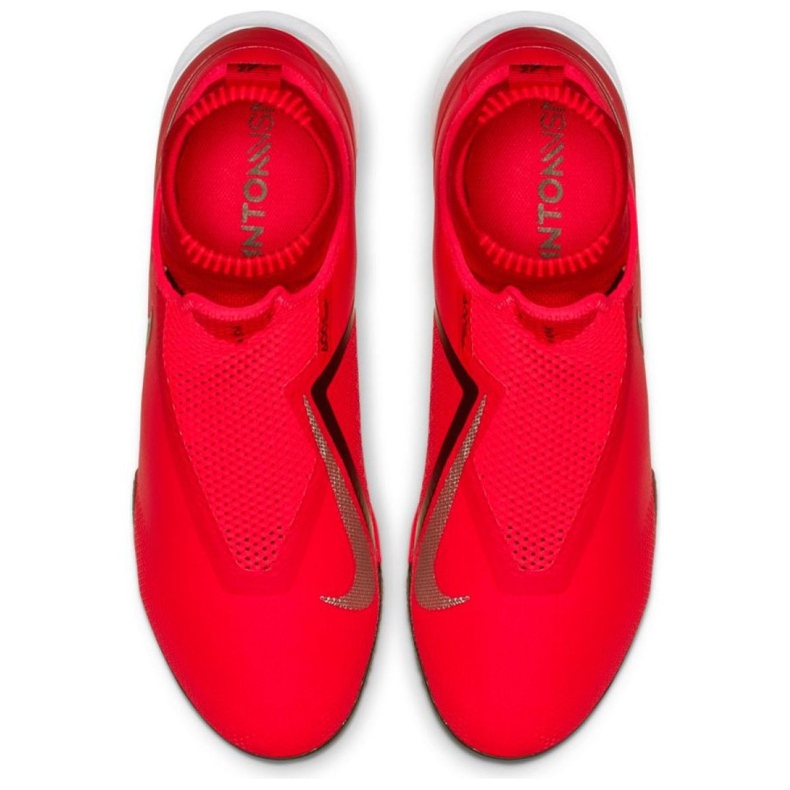 Chaussures d'intérieur Nike React Phantom Vsn Pro Df Ic M AO3276-600 rouge rouge 2